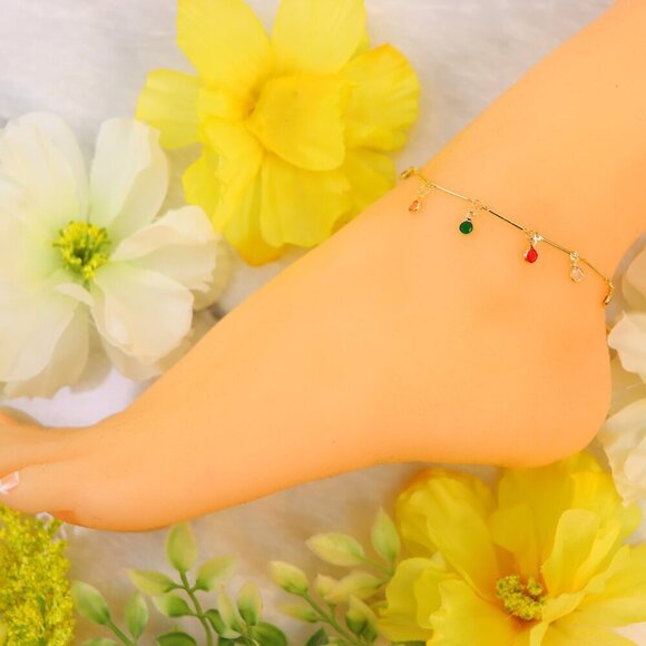 "New Beautiful Design Anklet for Women/Girls, Gift, A505 - Picture 7 of 10